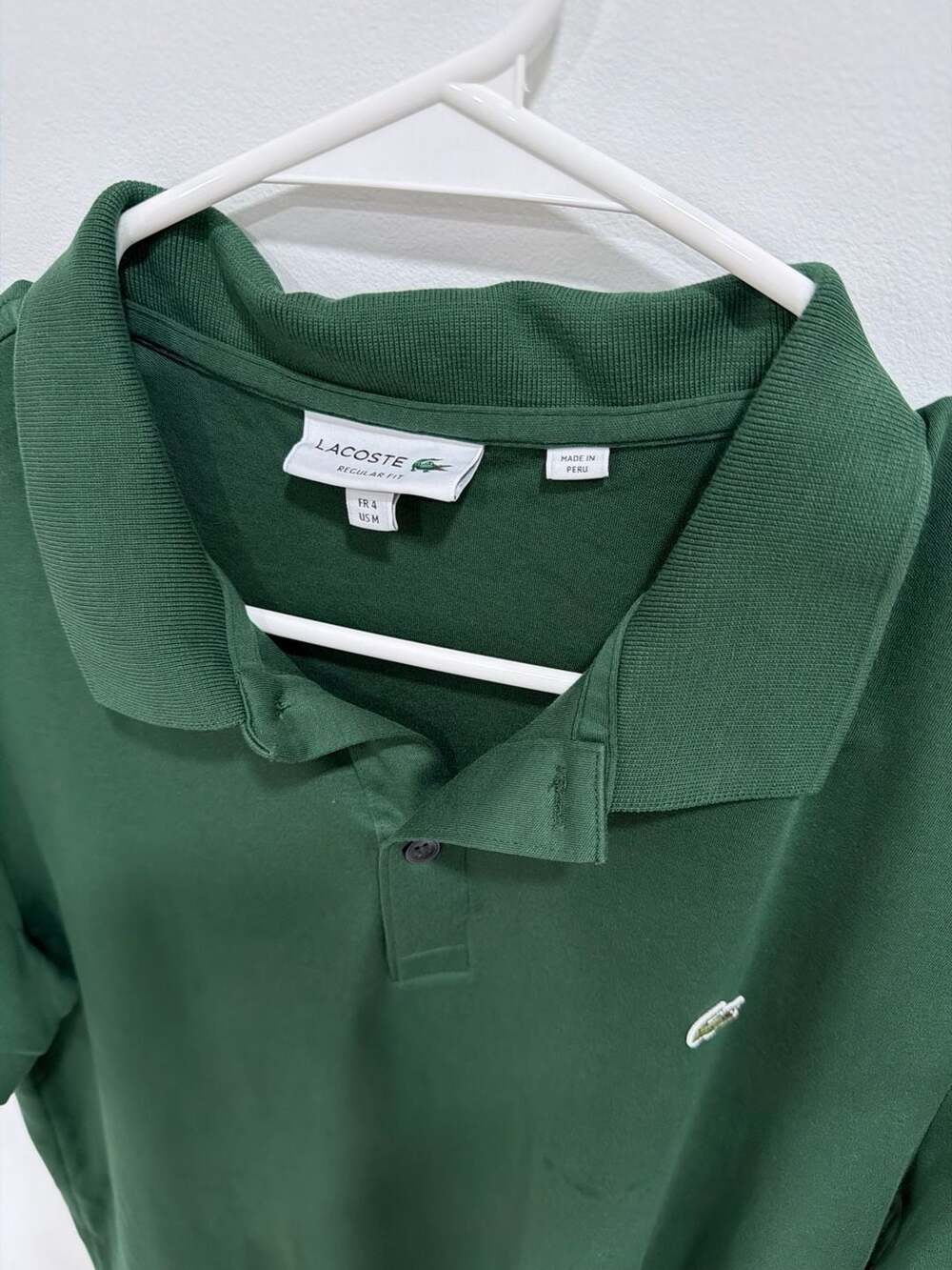 Lacoste Men's Regular Fit Pima Cotton Polo Shirt - Picture 3 of 5